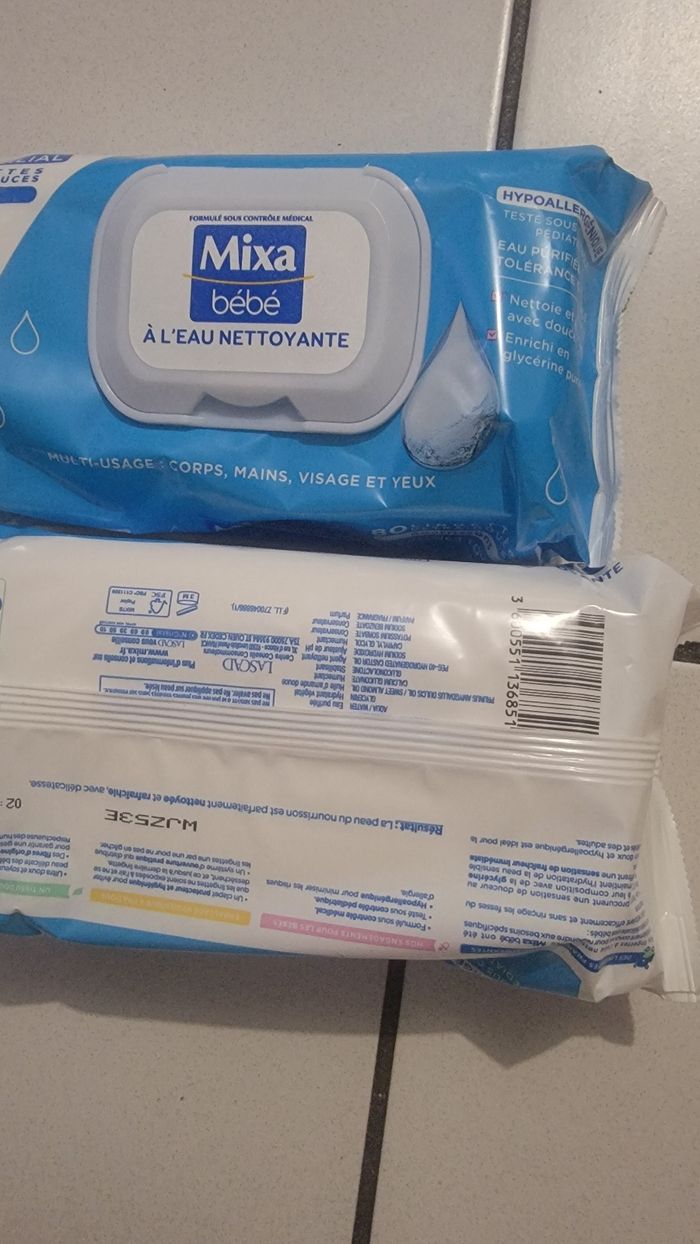 Lingette mixa bébé - photo numéro 2