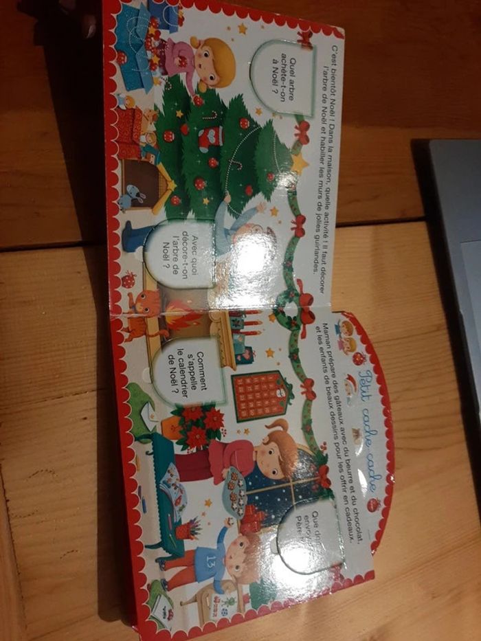 Livre : petit cache cache thème de Noël - photo numéro 2