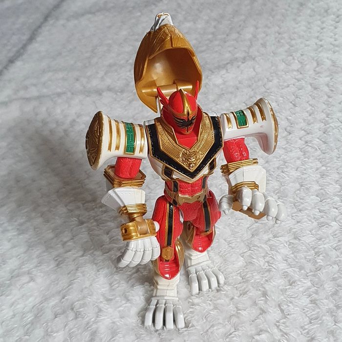 Figurine jouet Power rangers Mystic force rouge lion transformers - photo numéro 2