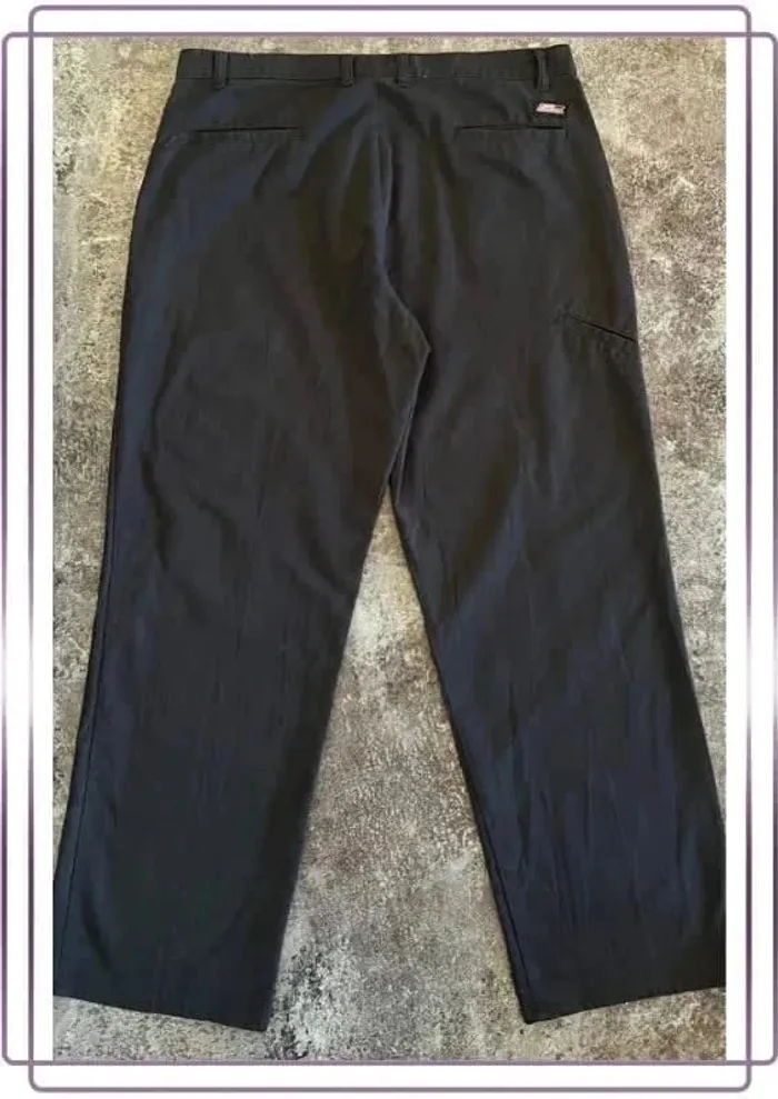 Chino noir homme Dickies taille 46 XL Men black chinos Pantaloni neri uomo Schwarze Chinos Herren - photo numéro 3