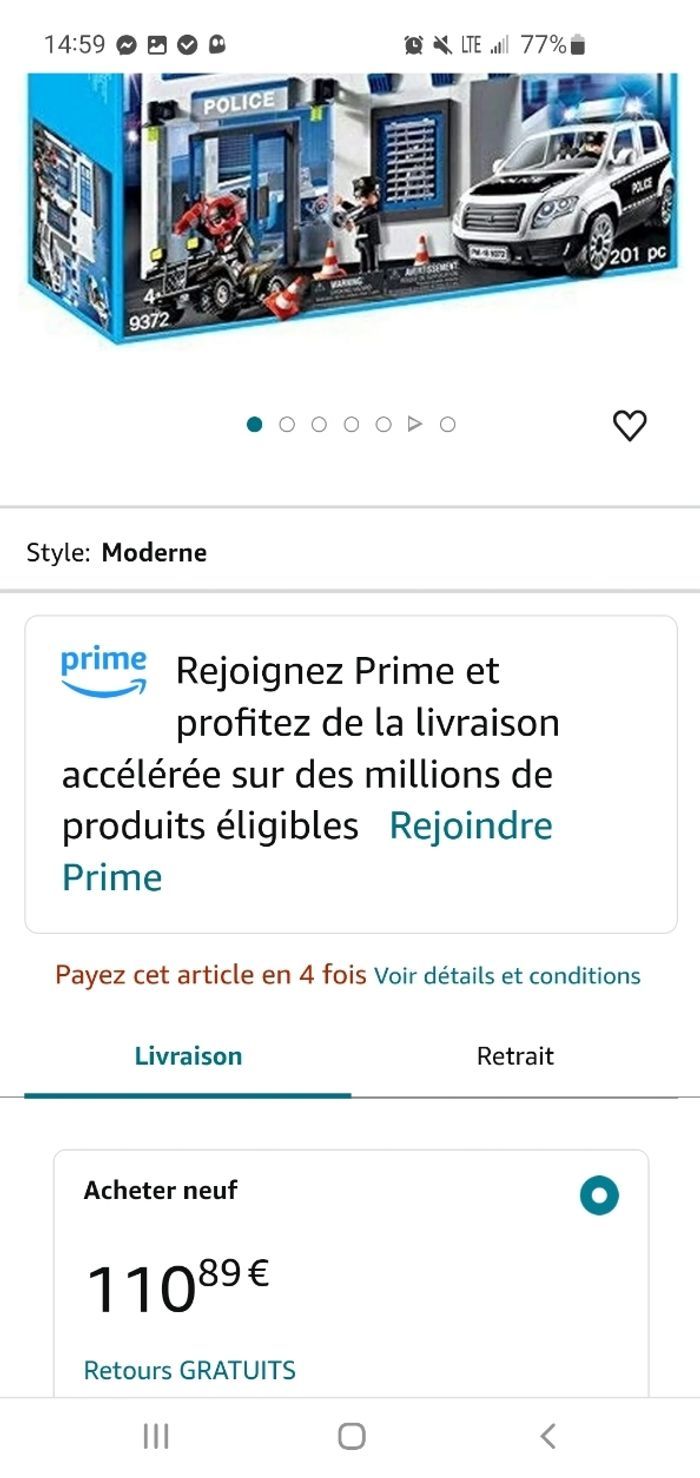 Playmobil 9372 Commissariat de police. - photo numéro 4