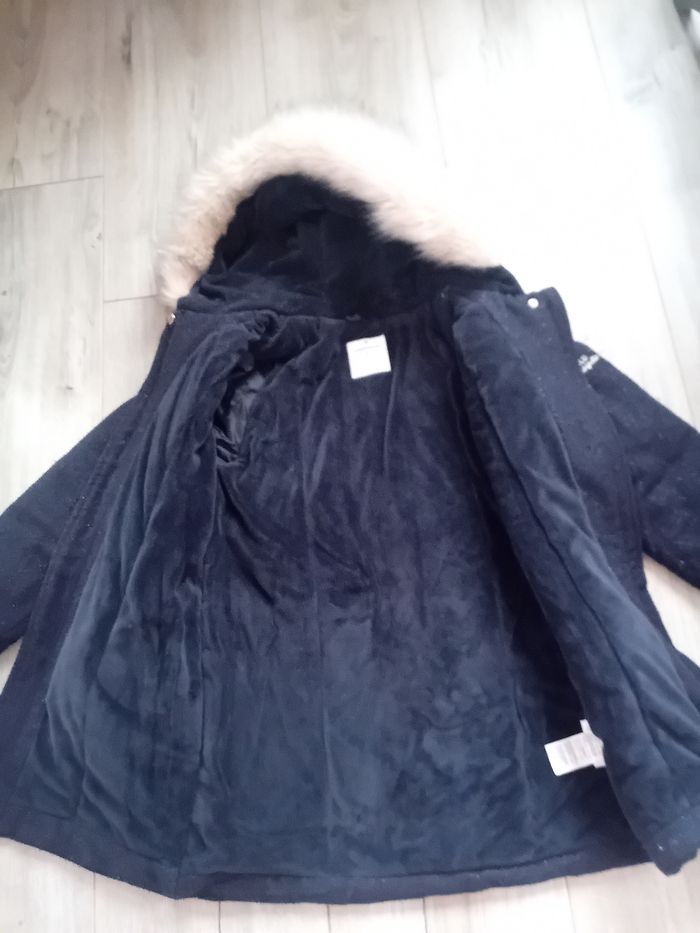 Manteau lulu castagnette en très bon état 12ans - photo numéro 2