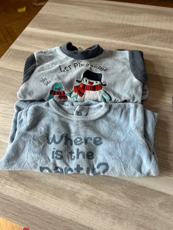 Lot de 2 pyjamas