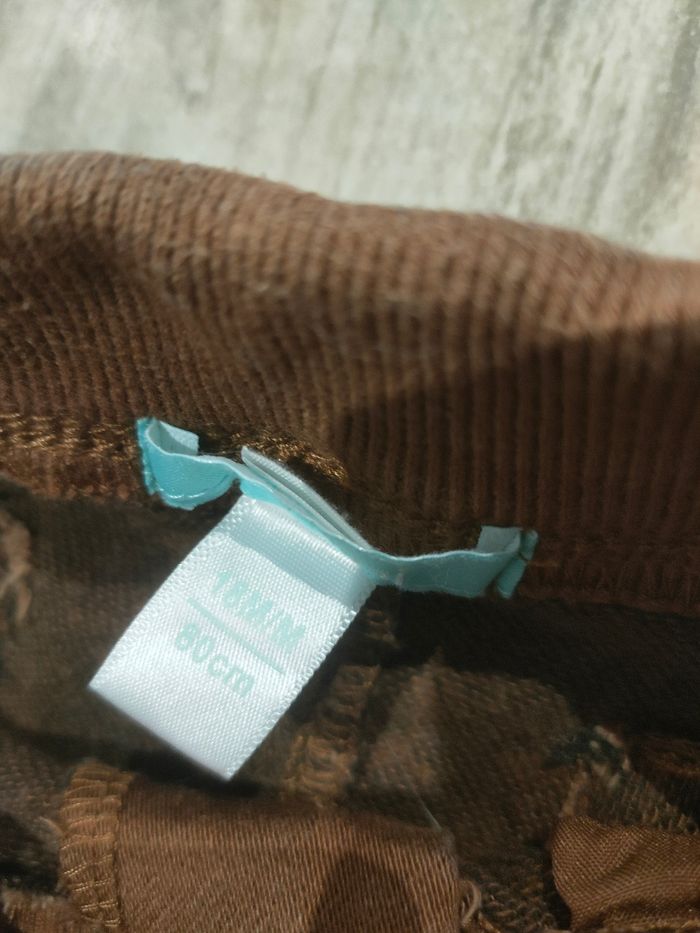 Jeans marron 18 mois garçon obaïbi - photo numéro 2