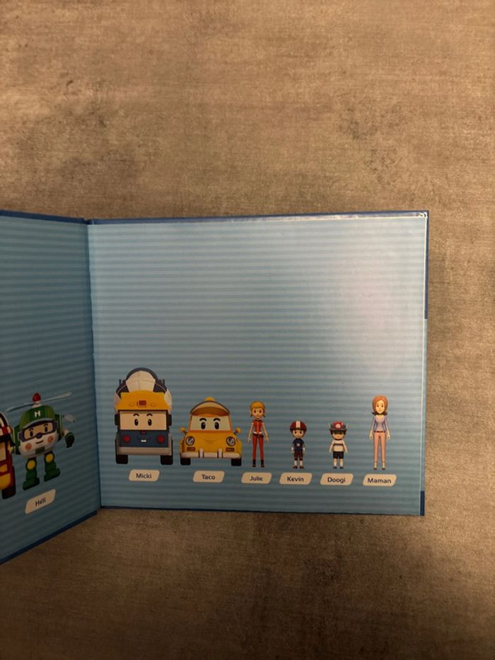 Livre robocar poli à trottinette - photo numéro 2