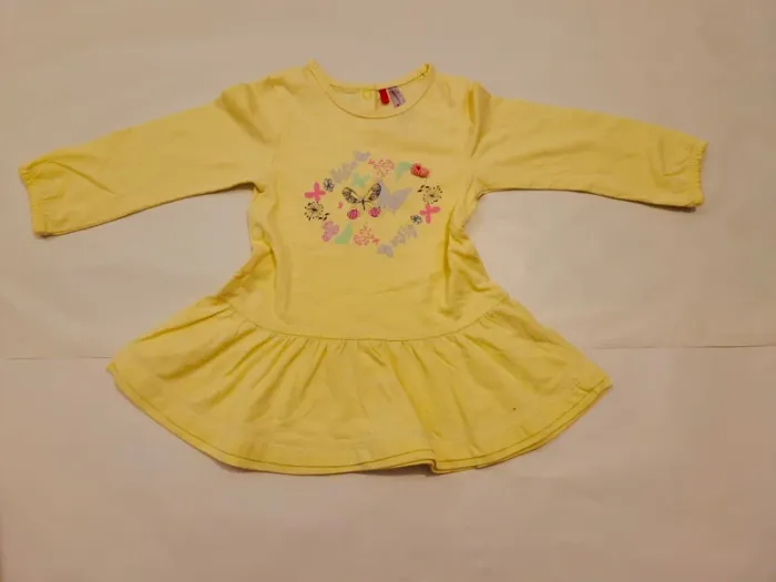 Lot 2 robes manches longues 12 mois - photo numéro 2