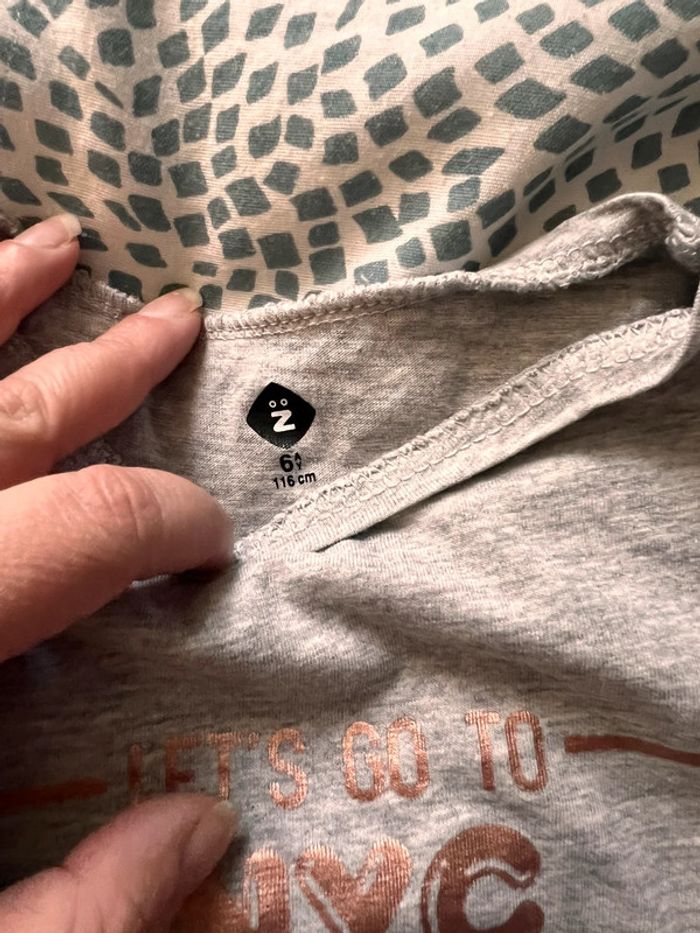 T-shirt New York, marque Z génération taille 6 ans - photo numéro 3