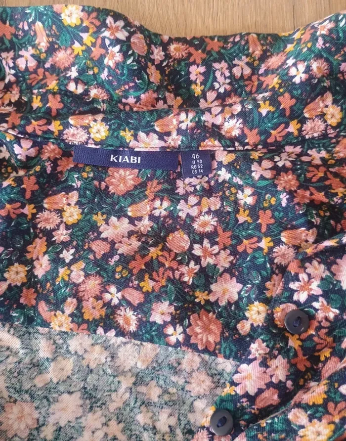 Robe chemise fluide à fleurs Kiabi T46 - photo numéro 6