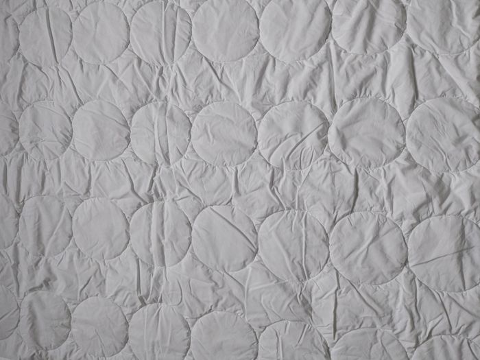 Couette pour lit bébé, blanc/gris, 110x125 cm - photo numéro 3
