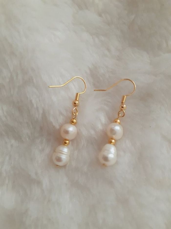 Boucles d'oreilles perles