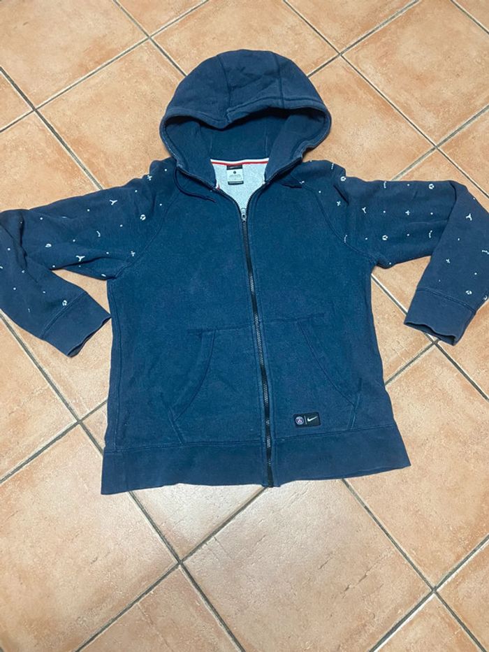 Veste gilet sweat jogging psg nike