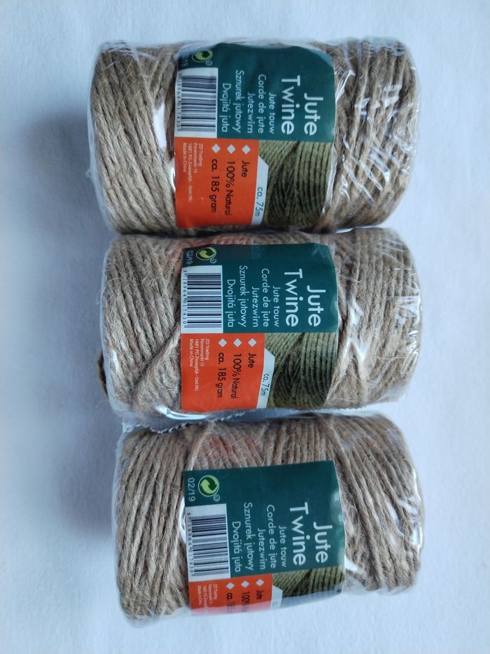 Lot de 3 Bobines fil de Jute - photo numéro 6