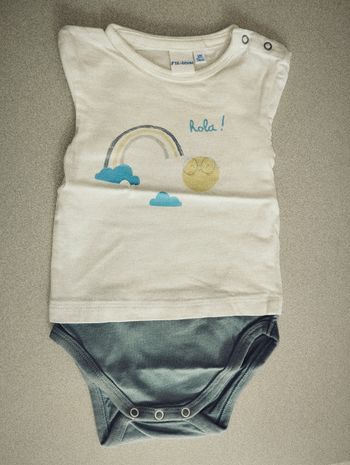 Bodie bébé taille 12 mois p'tit bisou (24)