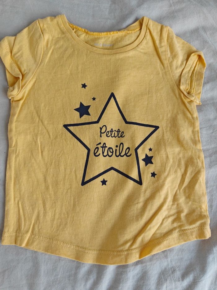 Lot 10 tee shirt manches courtes 18 mois - photo numéro 12