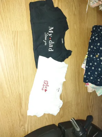 Lot tee shirt kiabi