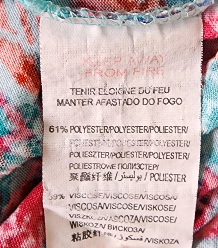 Robe fleurie Kiabi T.XL - photo numéro 6