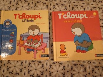 2 livres T'choupi