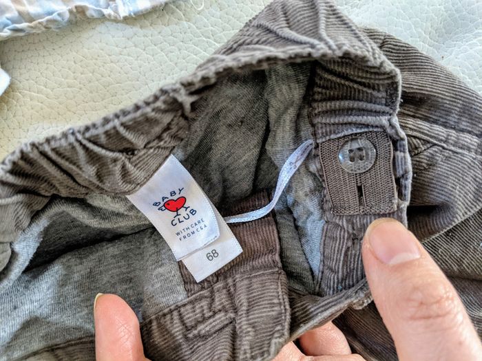 Ensemble pantalon chemise tee-shirt coton bio 6 mois - photo numéro 6