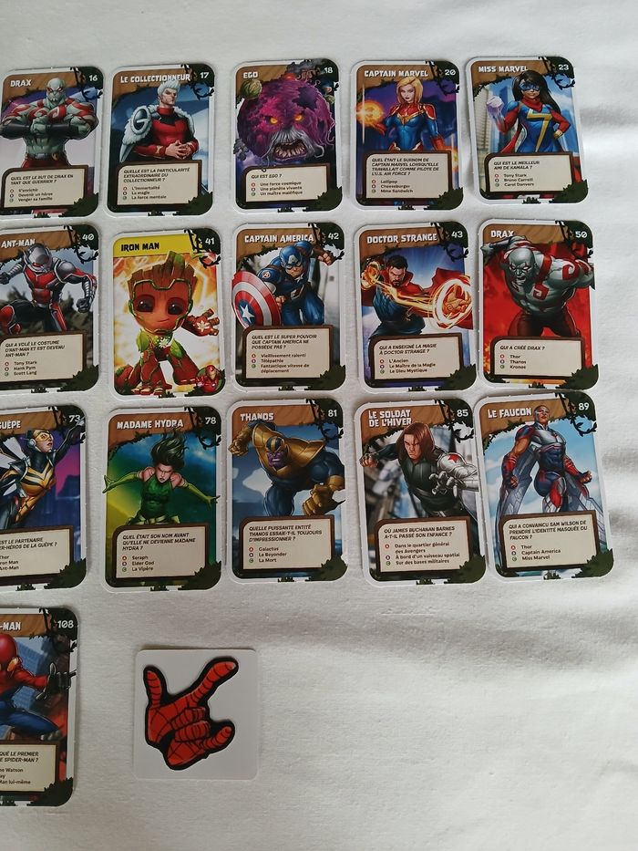 Cartes Marvel Leclerc - photo numéro 4