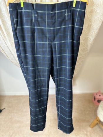 Pantalon à carreaux