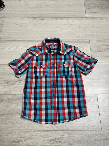 Chemise à carreaux