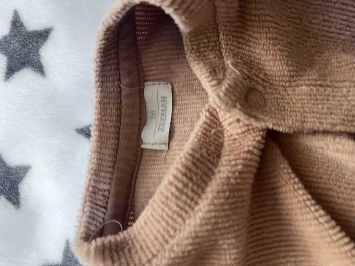 Pyjama zeeman beige marron - photo numéro 2