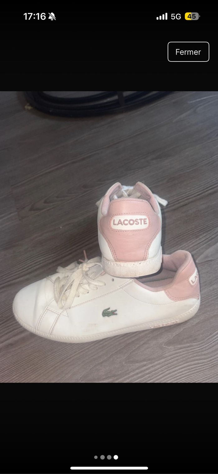 Chaussure Lacoste - photo numéro 2