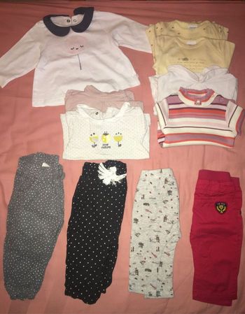 20 articles Fille 6 mois hiver ou demi-saison