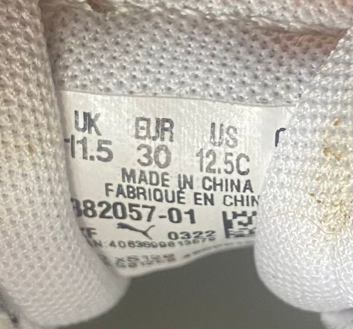 Baskets »Puma »blanches - photo numéro 7