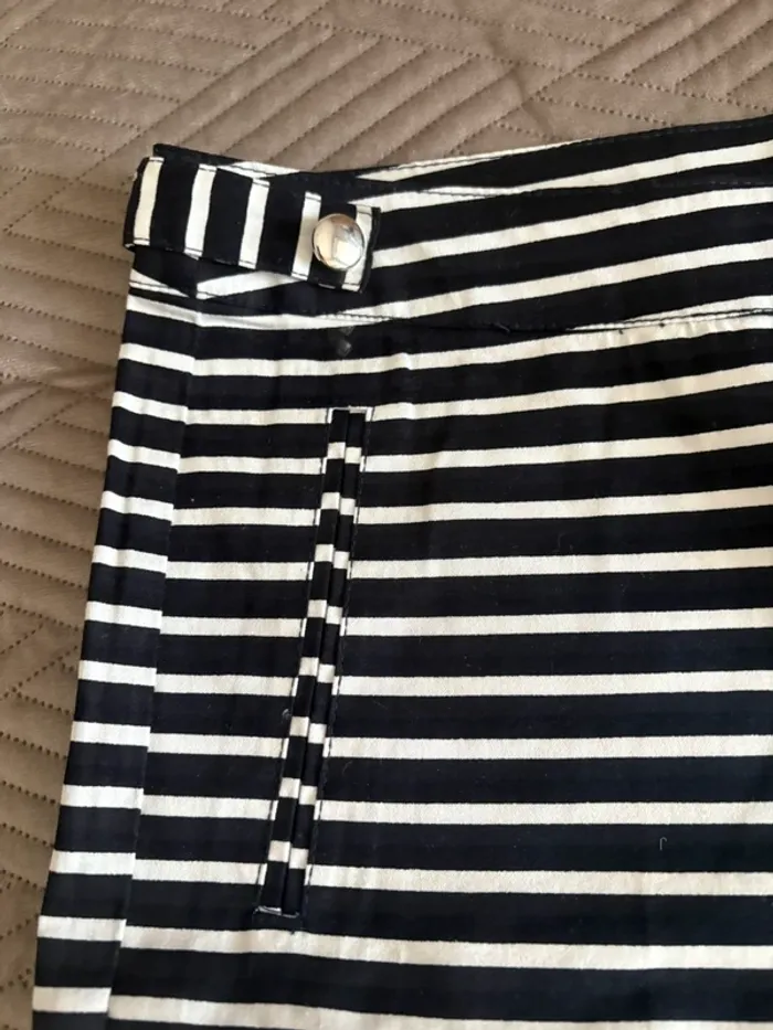 Short rayé femme kiabi, taille 38 - photo numéro 3