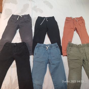 Lot pantalons légers garçon 5 ans