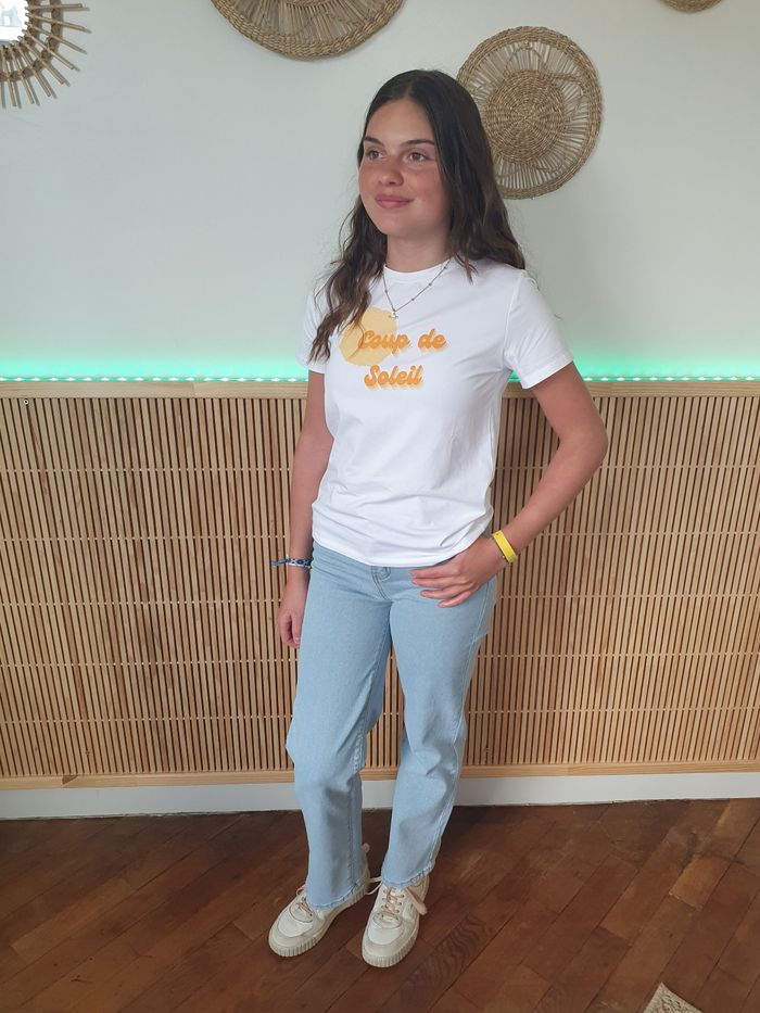 T-shirt Coup de soleil Taille 8 ans - photo numéro 2