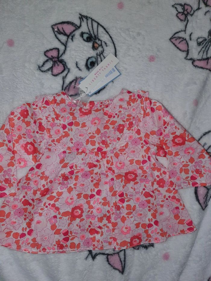 Blouse jacadi liberty