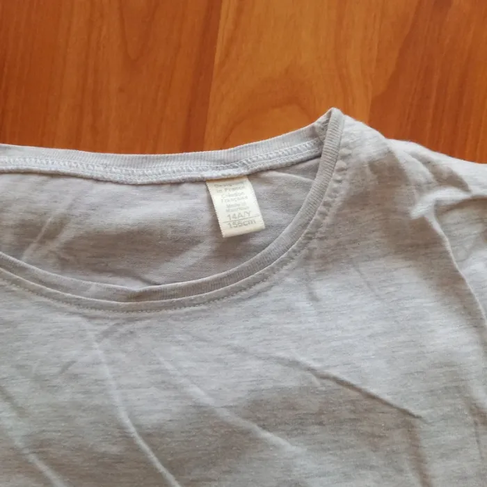 Tee-shirt manches courtes framboise - photo numéro 3