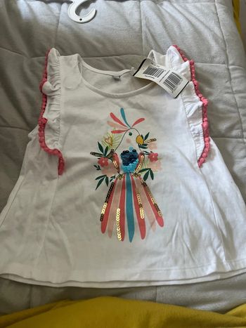 T shirt sans manches long fille 5 ans plus