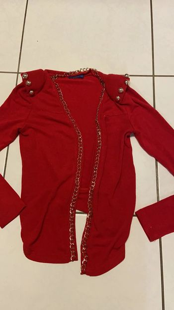 Veste chemise Azara (rouge), S / 36 / 8