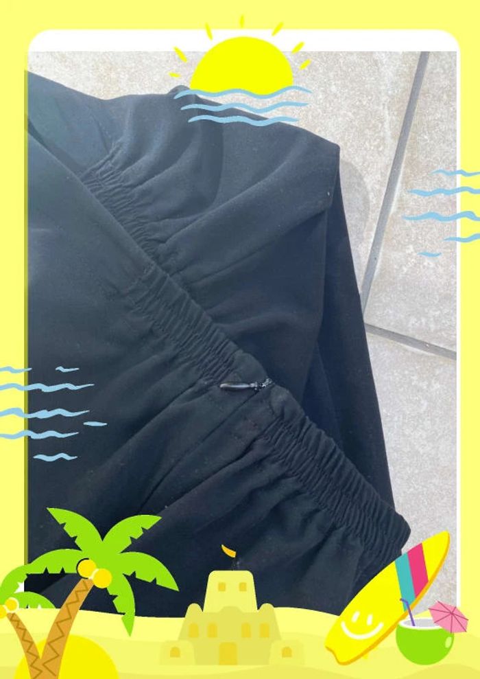 Jupe longue Kakie noire 40 L - photo numéro 6