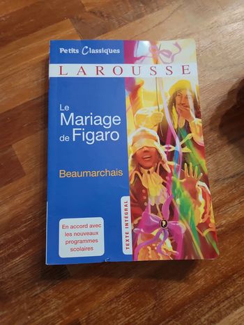 Livre: le mariage de Figaro