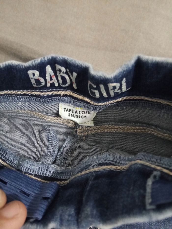 Pantalon "baby girl" _ 3 mois - photo numéro 2