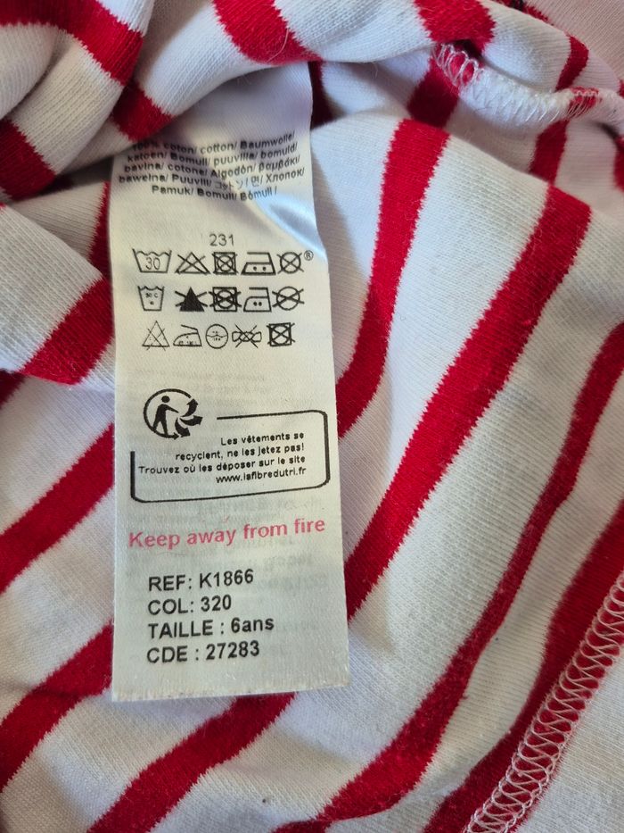 T-shirt Armor Lux taille 6 ans - photo numéro 3