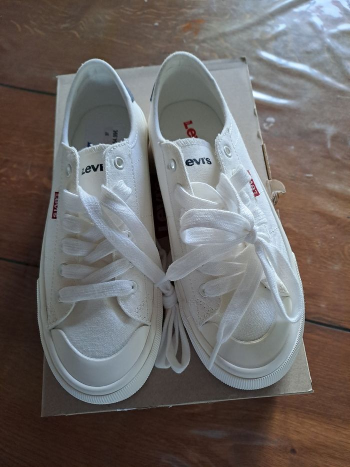 Basket toile levi's harrison chaussure - photo numéro 4