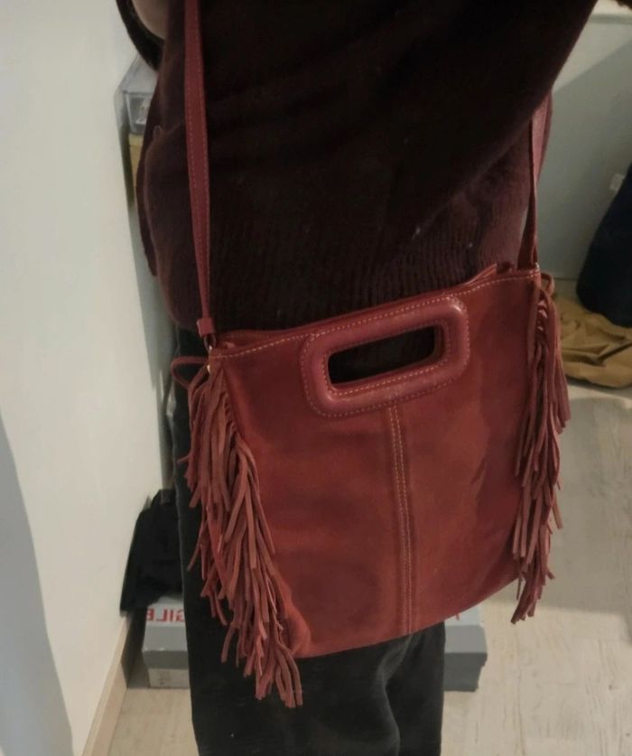 Sac maje framboise bordeaux