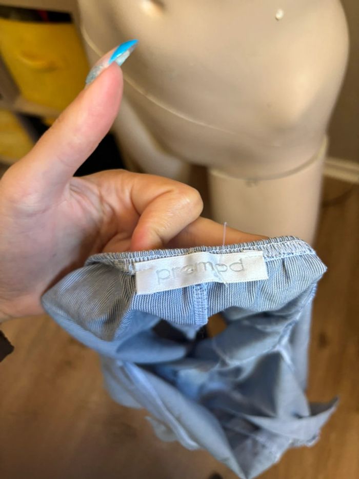 Robe chemise bleue - photo numéro 3