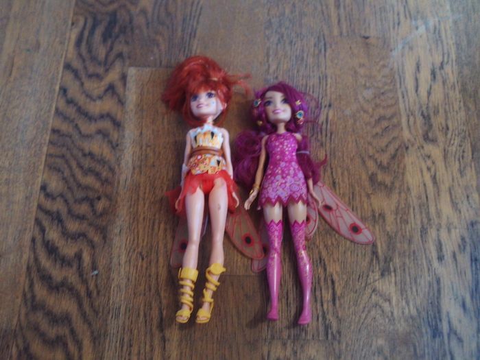 Lot de 2 BARBIES Fée - photo numéro 2