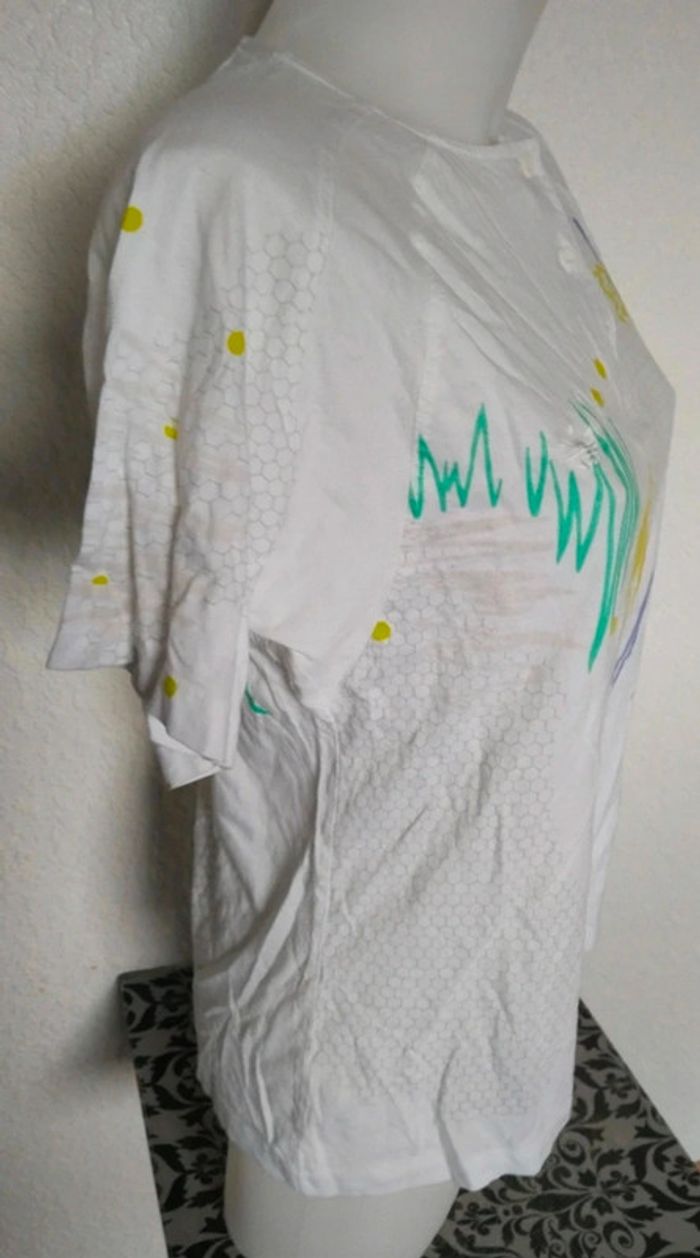 T-shirt vintage Adidas femme taille 42 - photo numéro 7