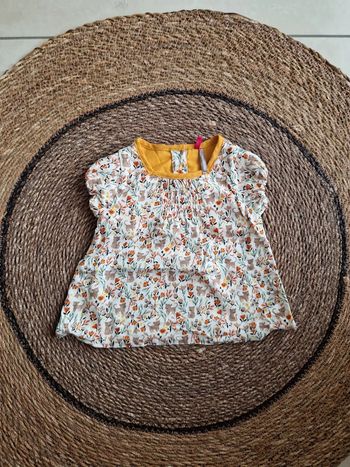 Joli tee-shirt manches courtes Orchestra taille 9 mois