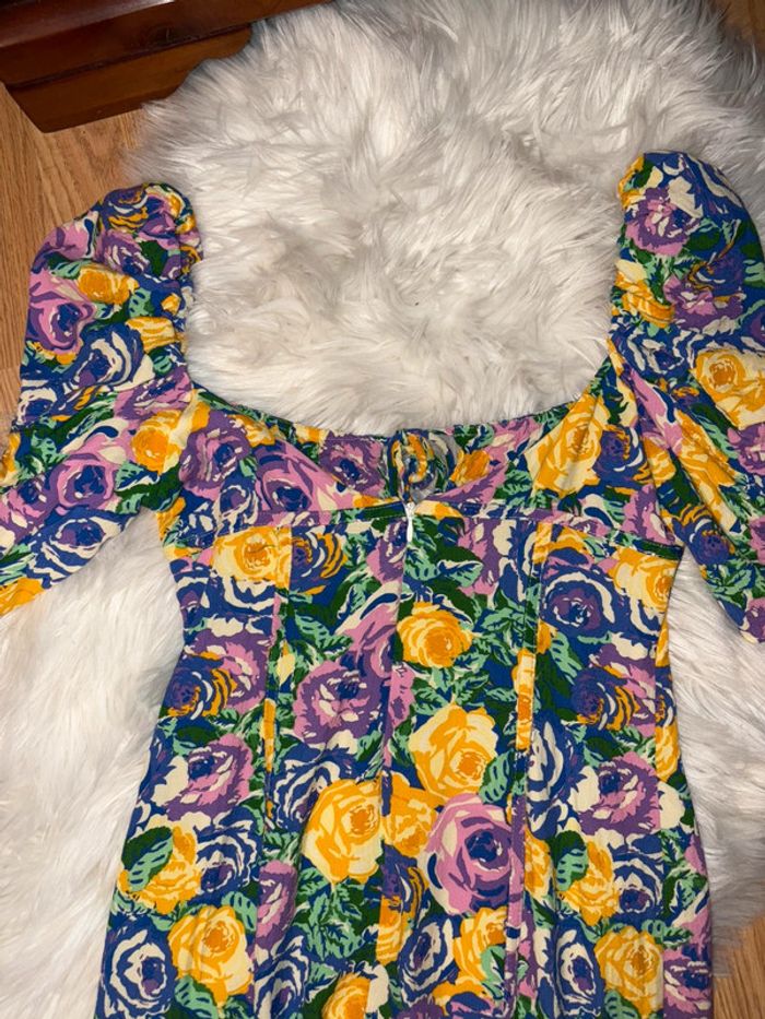 Robe fleuries Zara taille S - photo numéro 6