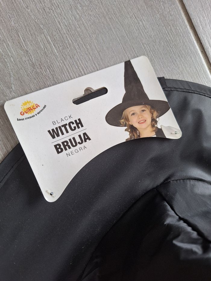 Chapeau de sorcière black - photo numéro 2