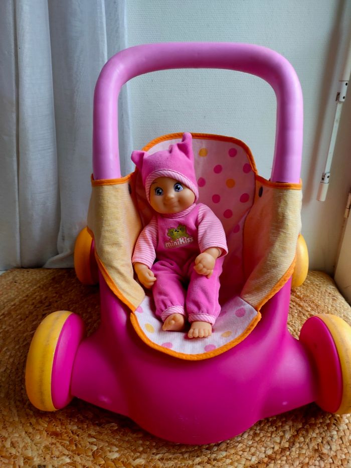Poussette Minikiss Smoby 1ere âge - photo numéro 5