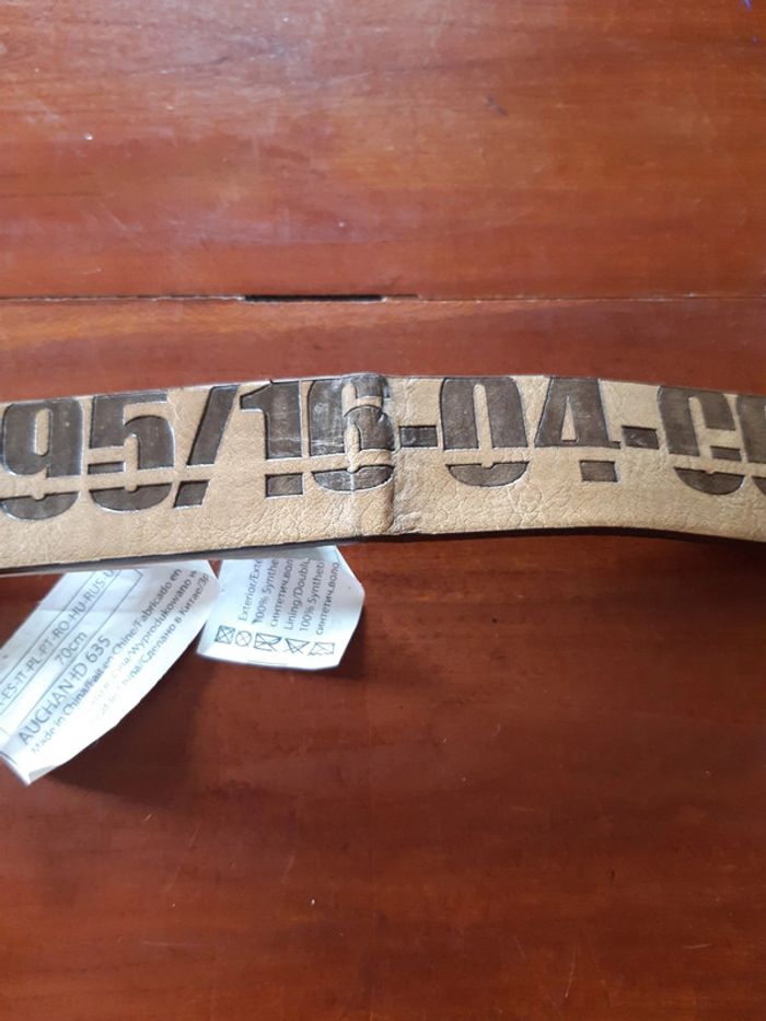 Ceinture enfants garçon 70cm - photo numéro 3